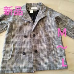 新品チェック　ジャケットのサムネイル