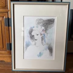 マリーローランサン 美しい女性の肖像リトグラフ 版画 HC 限定版