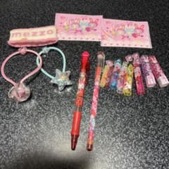 mezzo piano 文房具セット レトロ ナルミヤ メゾピアノ　鉛筆キャップ