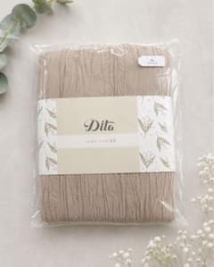 新品未開封 Dita しわ加工くしゅふわ兵児帯 ベージのサムネイル