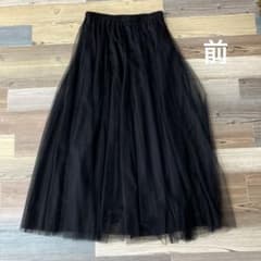 チュールスカート ブラック Mサイズのサムネイル