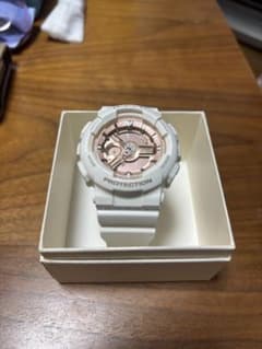 CASIO Baby-G ホワイト ローズゴールド 腕時計 本体のサムネイル