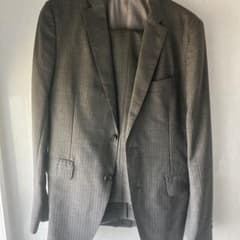 ダンヒル ダブルスーツ ダークグレー 菅田将暉 ☆美品☆90s ヴィンテージ セットアップ☆ダブル スーツ☆菅田将