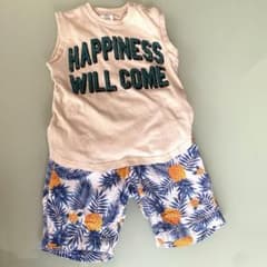 MY LITTLE WONDERタンクトップ(95cm)パイン柄短パン(95cmのサムネイル