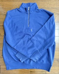 ネイビーGAP ハーフジップ トレーナー Sのサムネイル