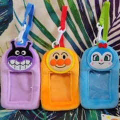 それいけ！アンパンマン　ふわふわアップリケパスケース③