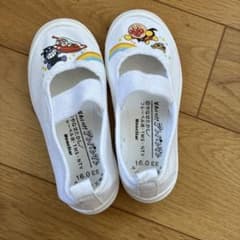16cmMoonStar アンパンマン 上履き バレーシューズのサムネイル
