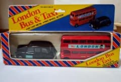 London Bus & Taxi ミニカーセットのサムネイル