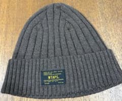 美品　WTAPS ダブルタップス BEANIE 04 WOOL 茶色のサムネイル