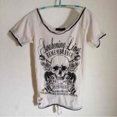 スカルTシャツのサムネイル