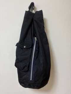 希少レアモデル　sacai porter ドラムバッグ　ボストンバッグ　黒 希少レアモデル sacai porter ドラムバッグ ボストンバッグ 黒 - メルカリ