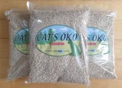 CAT'S ÖKO キャッツ・エコ 猫砂 3袋セットのサムネイル