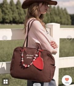 AllisonBrown／HOLIDAY CANVAS BAG／茶 - メルカリ
