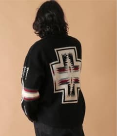【PENDLETON×JS/ペンドルトン別注】LAMBS WOOL カーディガンのサムネイル