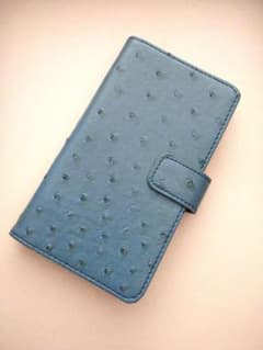 【新品・未使用】 SO-02L  スマホ ケース  ＊ オーストリッチ調のサムネイル