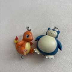 ポケモン ヒトカゲ＆カビゴン チャーム 2種セットガチャガチャのサムネイル