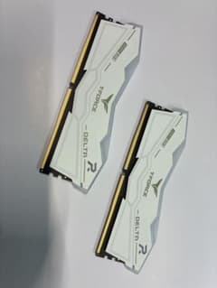中古]TEAM T-FORCE DELTA DDR5-6000 16GB2枚 - メルカリ