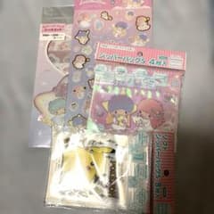リトルツインスターズ ポケモン シール ジッパーバッグ セットのサムネイル