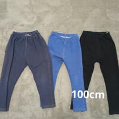 Yuki様　専用　UNIQLO ボトムス 3色セット 100cmのサムネイル