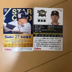 中村悠平・森友哉 トレーディングカードセットのサムネイル