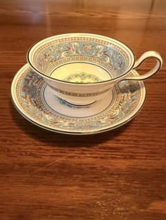 WEDGWOOD フロレンティーン ターコイズ カップ＆ソーサーのサムネイル