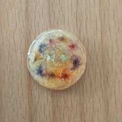 レジンヘアゴム　ハンドメイドお花のサムネイル