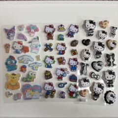 サンリオ ハローキティ シール 3枚セット ぷっくりシールのサムネイル