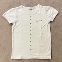 agnès b.アンファン　ホワイト Tシャツ 12ansのサムネイル