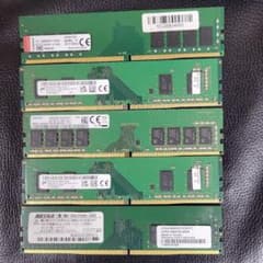 ①デスクトップPC用メモリ 8GB　DDR4 5枚セットのサムネイル
