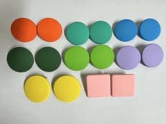 カラフル マット ピアス 8ペア セットのサムネイル