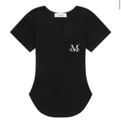 MUCENT Tシャツ ブラックのサムネイル