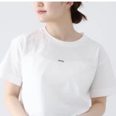IENA購入 A.P.Cロゴ白Tシャツ　アーペーセーのサムネイル