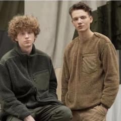 UNIQLO Engineered Garments フリース ブラウン XL - メルカリ