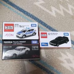 トミカ エディオン シルビア他 AEON オリジナル等 3台セットのサムネイル
