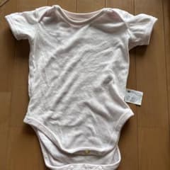 UNIQLO ユニクロ　ベビー肌着 ピンク 白　2枚セット80cmのサムネイル