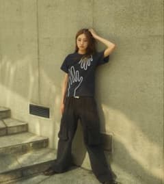 canyon clothing handwaving tee navyポーカーズのサムネイル