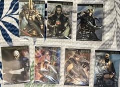 戦国武将　チョコ トレーディングカード 7枚セットのサムネイル