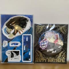 呪術廻戦 五条悟 2020 バースデー缶バッジ 名場面ジオラマフィギュア