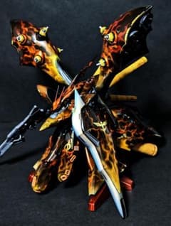 甲縛式オーバーソウル黒雛】紅蓮聖天八極式改造全塗装完成品改造