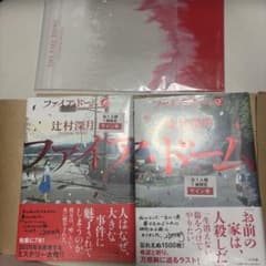 著者サイン本】ファイア・ドーム 上下巻 初版限定スリーブ、書店宣伝