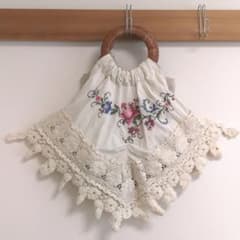 ヴィンテージ　刺繍バックのサムネイル