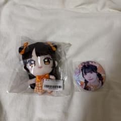小熊まむ　ぬいぐるみ　缶バッジ　セットのサムネイル