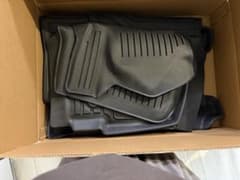 ランクル250 ブラックラバーフロアマットのサムネイル