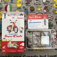 F-toys 산리오 Honda Super Cub 마이멜로디