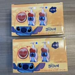 ディズニー スティッチ ハートといっしょ ソープディスペンサー 2種