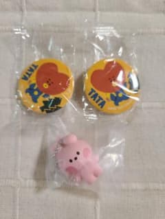 くら寿司BT21 キーホルダー缶バッジ COOKY TATAのサムネイル