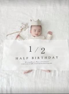 ハーフバースデー HALF BIRTHDAY 1/2バースデータペストリーのサムネイル