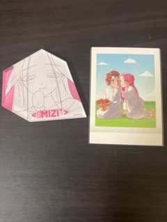 MIZI マグネット チェキ風カード×2のサムネイル