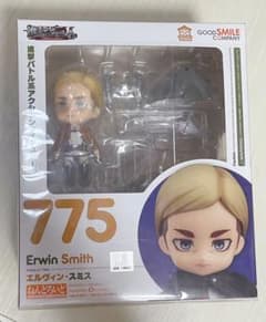 進撃の巨人　エルヴィン・スミス　ねんどろいど フィギュア ①のサムネイル