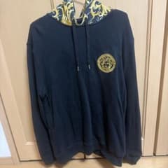 VERSACE ヴェルサーチェ パーカー ブラック Lのサムネイル